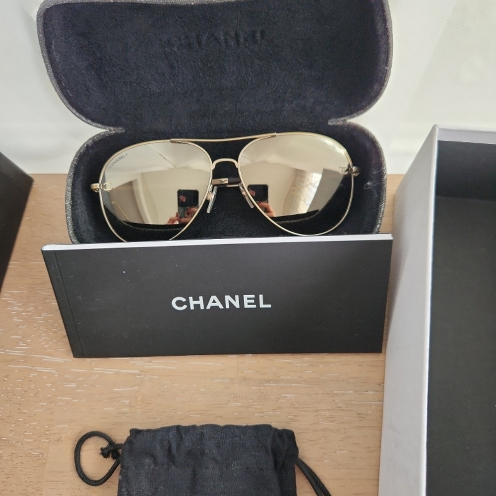 Chanel Aviator Sunglasses